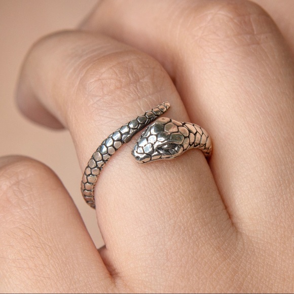 Jewelry - 🐍Snake Ring | Sterling Silver 925 Oxidized Ring